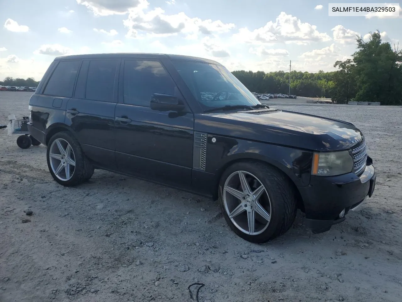 2011 Land Rover Range Rover Hse Luxury VIN: SALMF1E44BA329503 Lot: 55743874