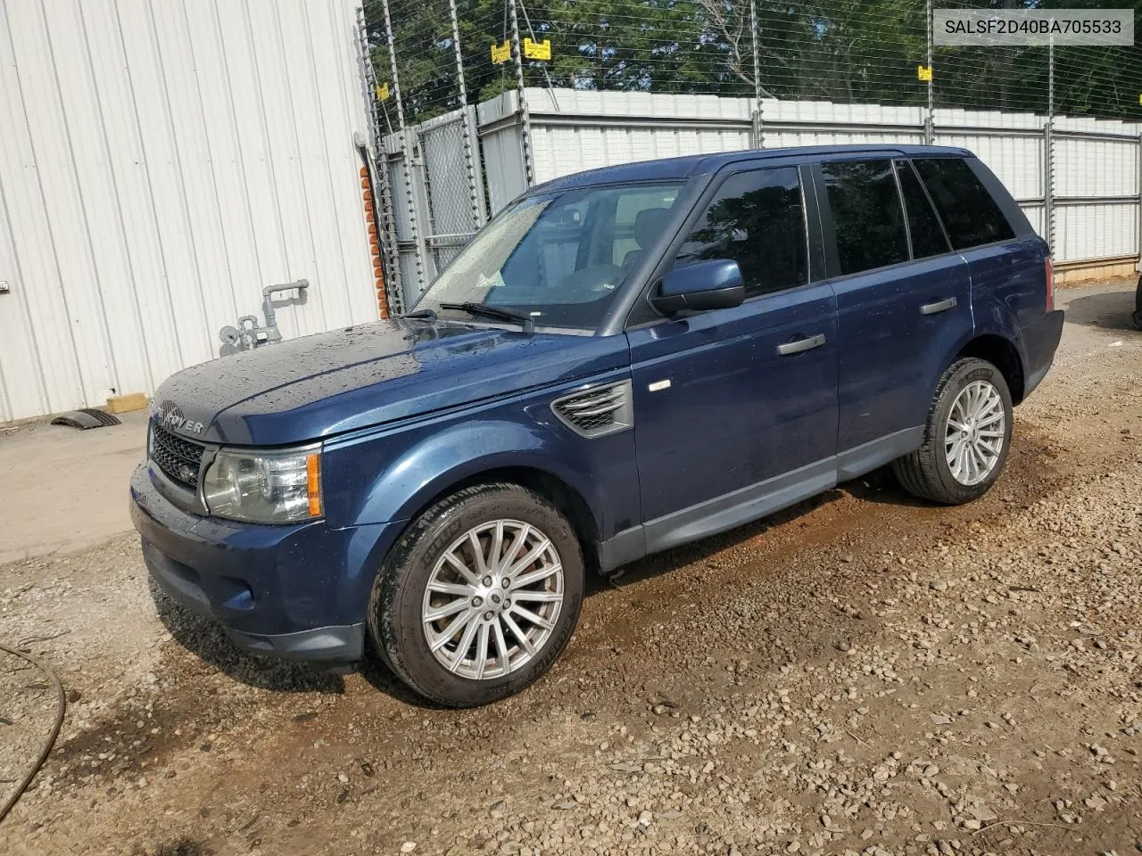 2011 Land Rover Range Rover Sport Hse VIN: SALSF2D40BA705533 Lot: 56104174