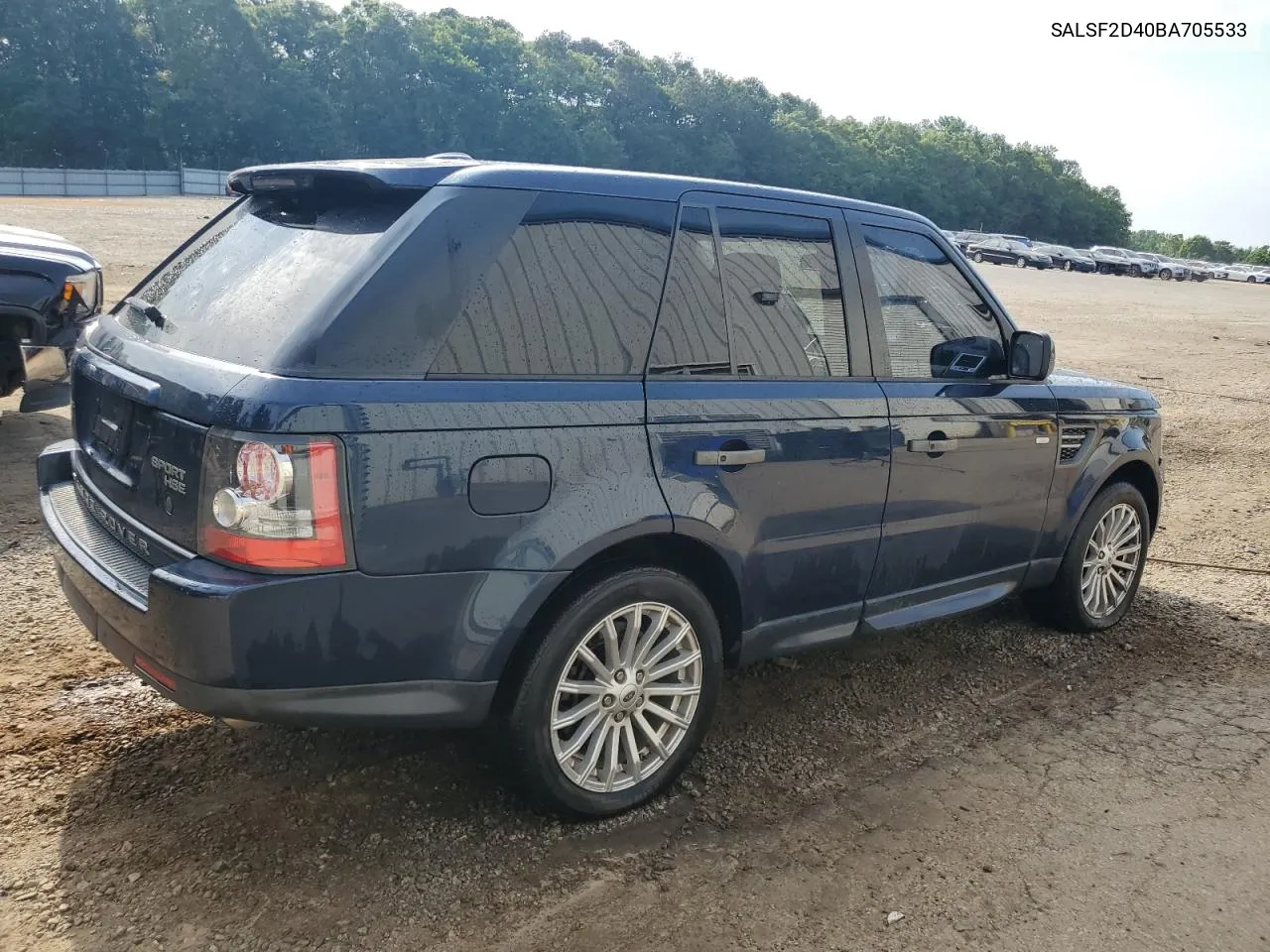 2011 Land Rover Range Rover Sport Hse VIN: SALSF2D40BA705533 Lot: 56104174