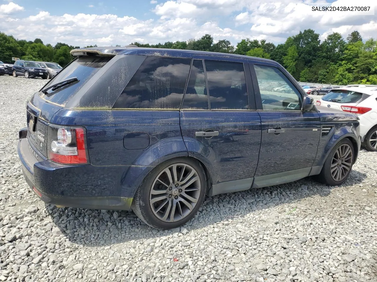 2011 Land Rover Range Rover Sport Lux VIN: SALSK2D42BA270087 Lot: 58123774