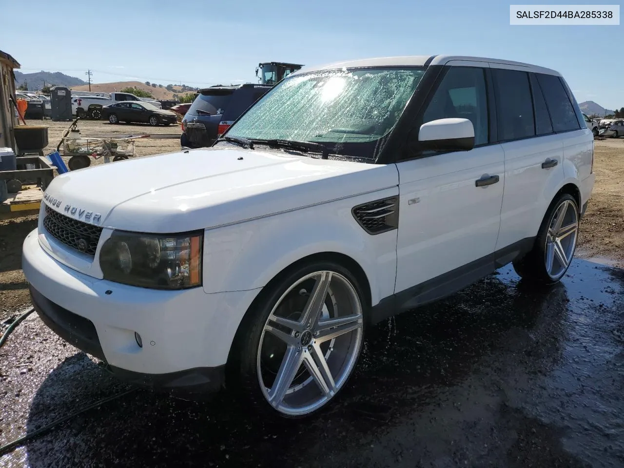 2011 Land Rover Range Rover Sport Hse VIN: SALSF2D44BA285338 Lot: 67340864