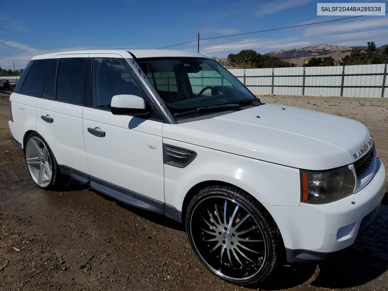 2011 Land Rover Range Rover Sport Hse VIN: SALSF2D44BA285338 Lot: 67340864