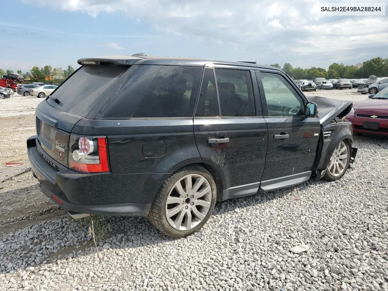 2011 Land Rover Range Rover Sport Sc VIN: SALSH2E49BA288244 Lot: 69801084