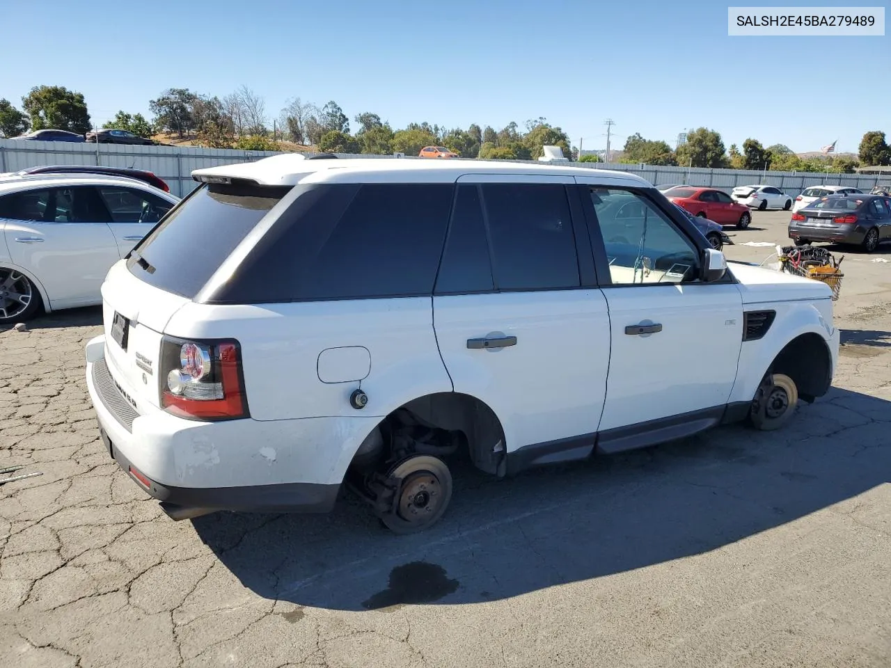 2011 Land Rover Range Rover Sport Sc VIN: SALSH2E45BA279489 Lot: 69827454