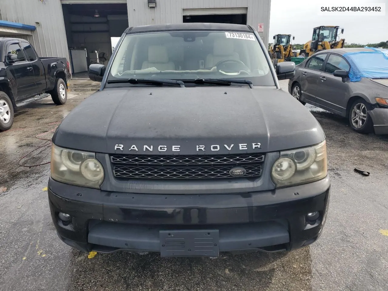 2011 Land Rover Range Rover Sport Lux VIN: SALSK2D44BA293452 Lot: 73130184