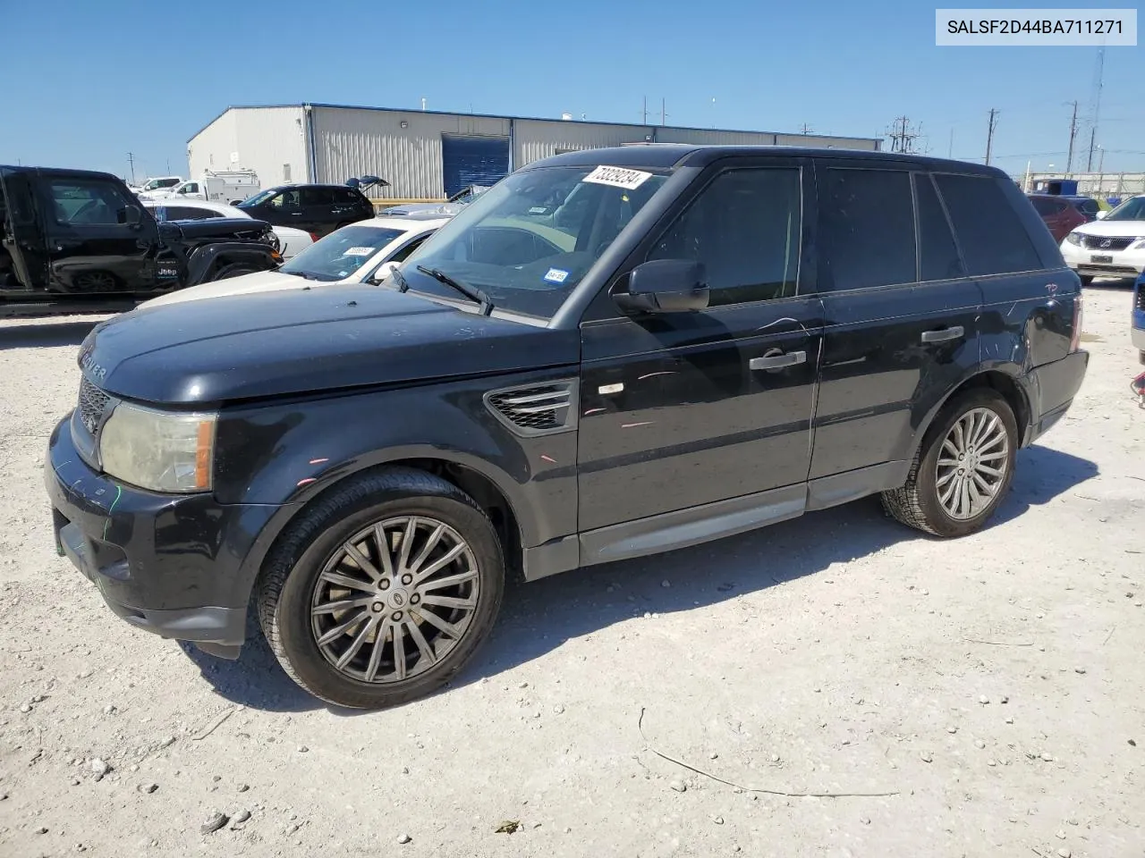 2011 Land Rover Range Rover Sport Hse VIN: SALSF2D44BA711271 Lot: 73329234