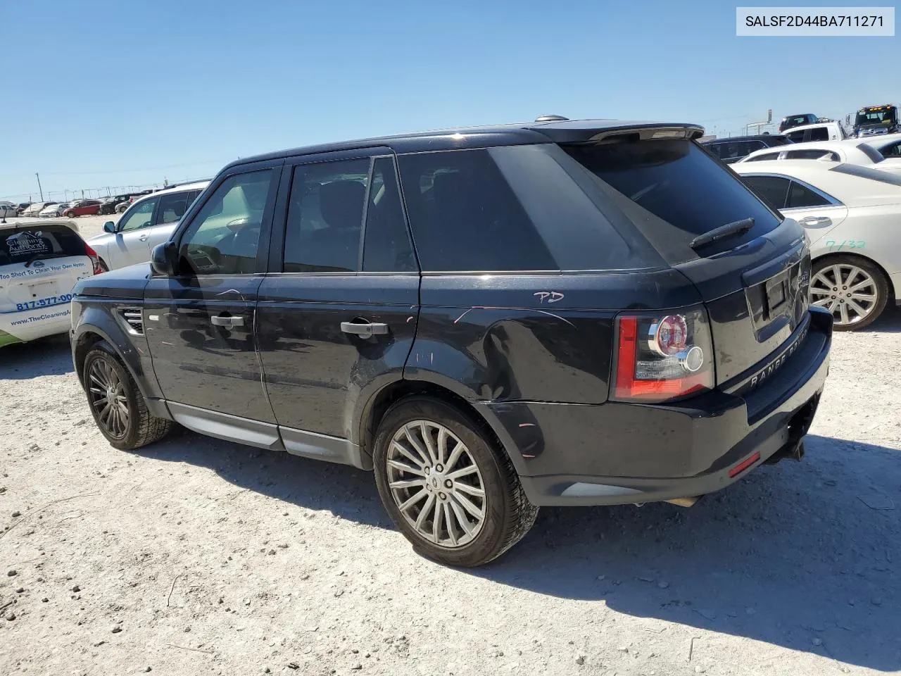 2011 Land Rover Range Rover Sport Hse VIN: SALSF2D44BA711271 Lot: 73329234