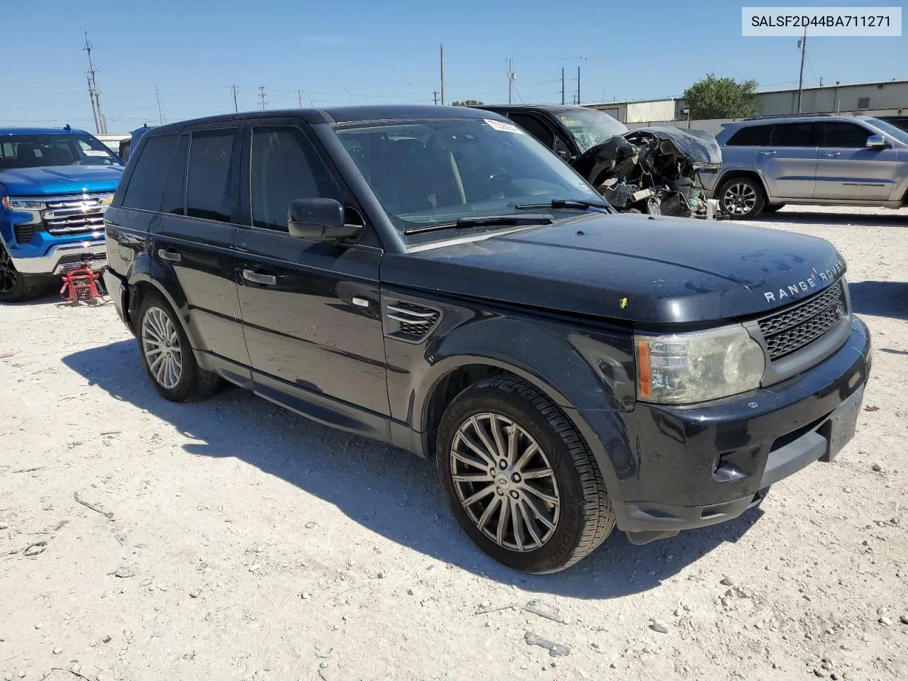 2011 Land Rover Range Rover Sport Hse VIN: SALSF2D44BA711271 Lot: 73329234