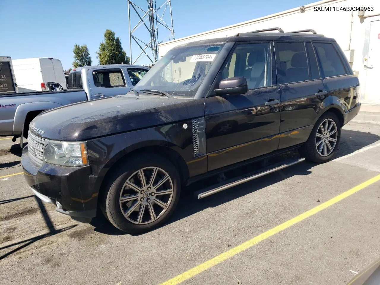 SALMF1E46BA349963 2011 Land Rover Range Rover Hse Luxury