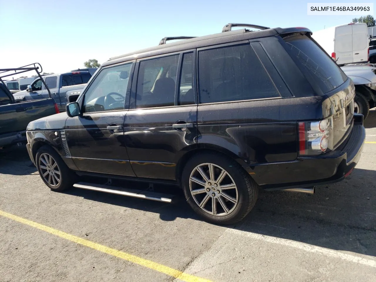 2011 Land Rover Range Rover Hse Luxury VIN: SALMF1E46BA349963 Lot: 73558704