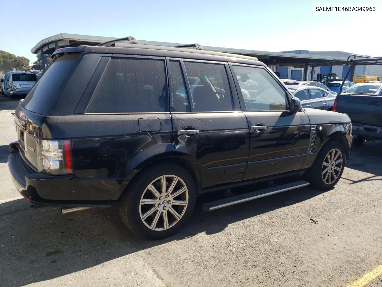 SALMF1E46BA349963 2011 Land Rover Range Rover Hse Luxury