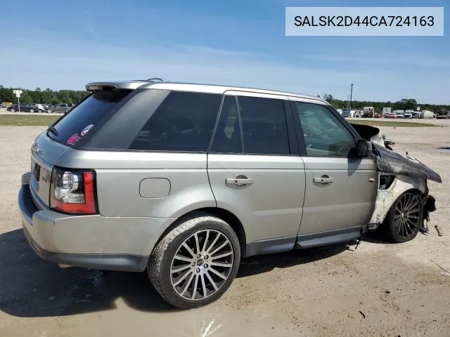 SALSK2D44CA724163 2012 Land Rover Range Rover Sport Hse Luxury