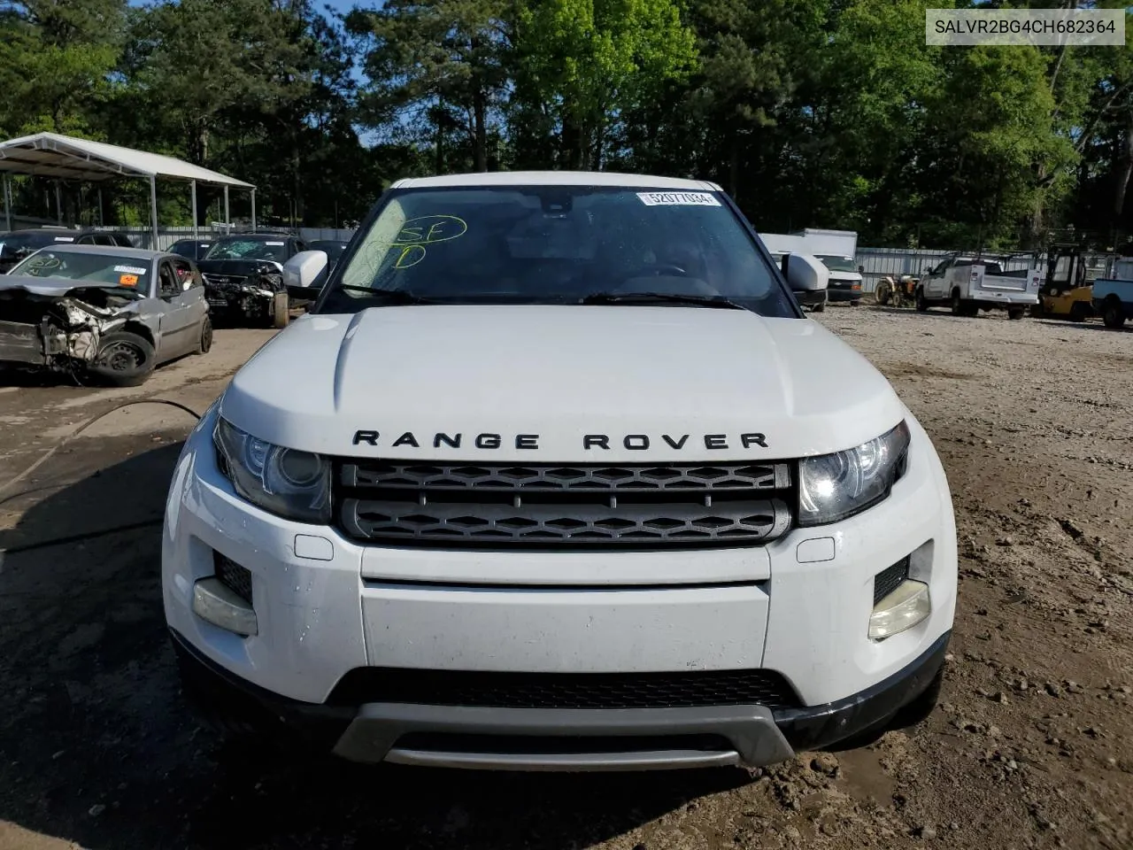 2012 Land Rover Range Rover Evoque Pure Premium VIN: SALVR2BG4CH682364 Lot: 52077034