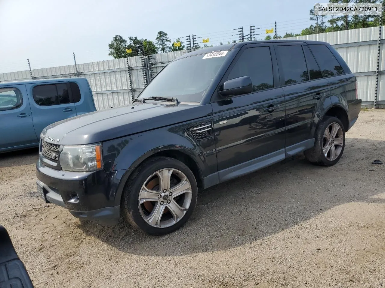 2012 Land Rover Range Rover Sport Hse VIN: SALSF2D42CA720911 Lot: 53490044