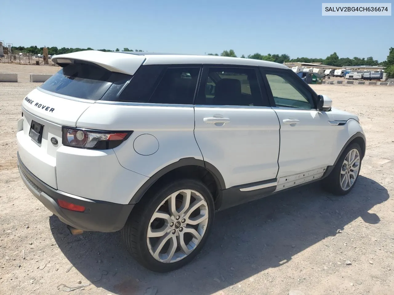 SALVV2BG4CH636674 2012 Land Rover Range Rover Evoque Prestige Premium