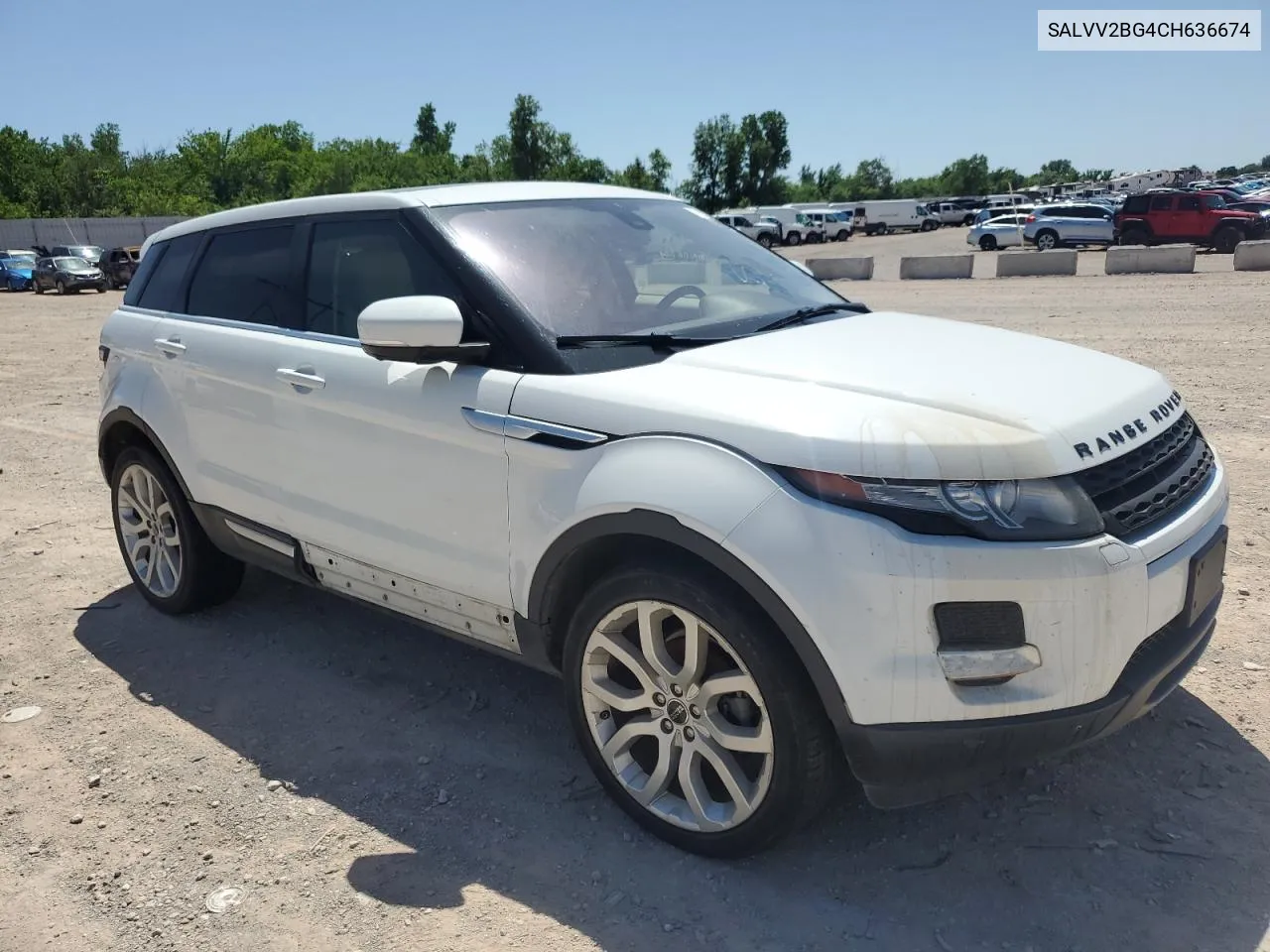 SALVV2BG4CH636674 2012 Land Rover Range Rover Evoque Prestige Premium