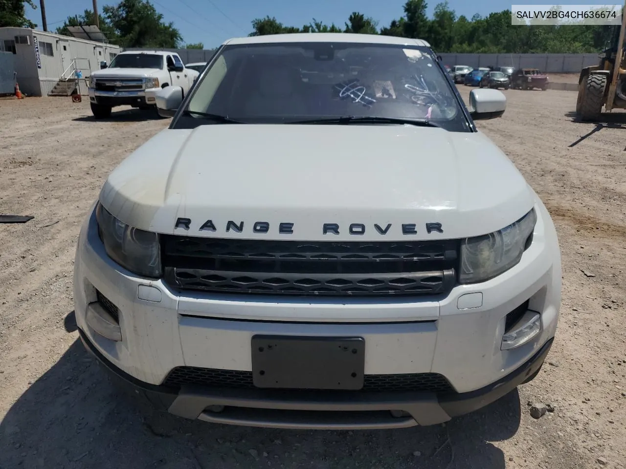 2012 Land Rover Range Rover Evoque Prestige Premium VIN: SALVV2BG4CH636674 Lot: 54148744