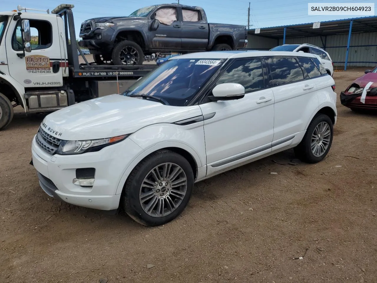 2012 Land Rover Range Rover Evoque Pure Premium VIN: SALVR2BG9CH604923 Lot: 55043564