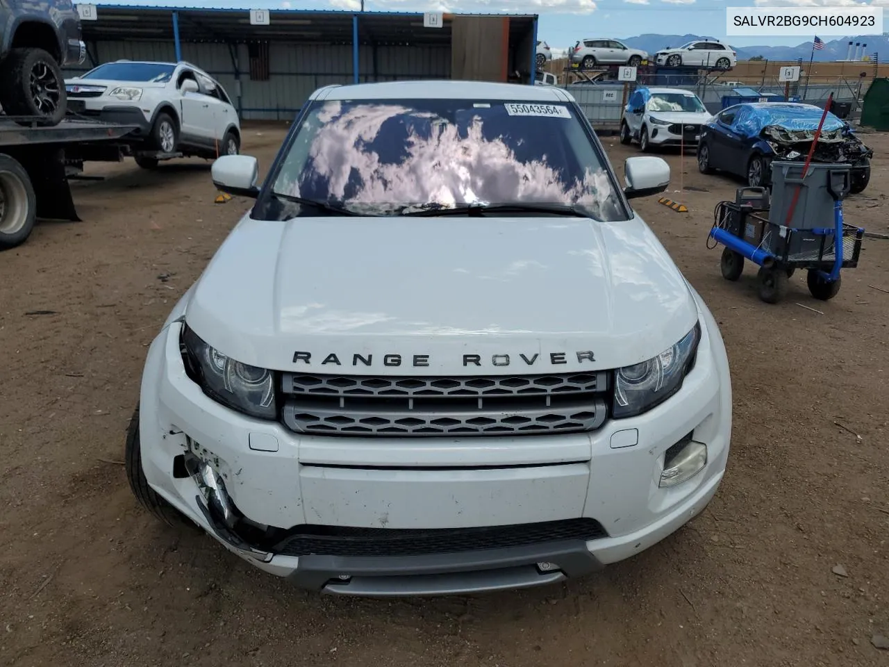 2012 Land Rover Range Rover Evoque Pure Premium VIN: SALVR2BG9CH604923 Lot: 55043564