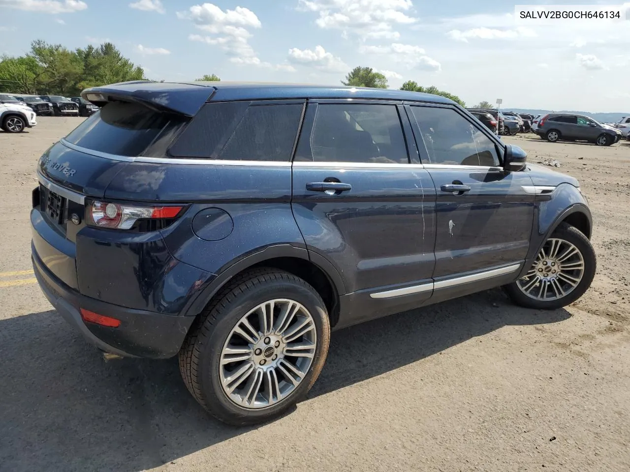 2012 Land Rover Range Rover Evoque Prestige Premium VIN: SALVV2BG0CH646134 Lot: 56112324