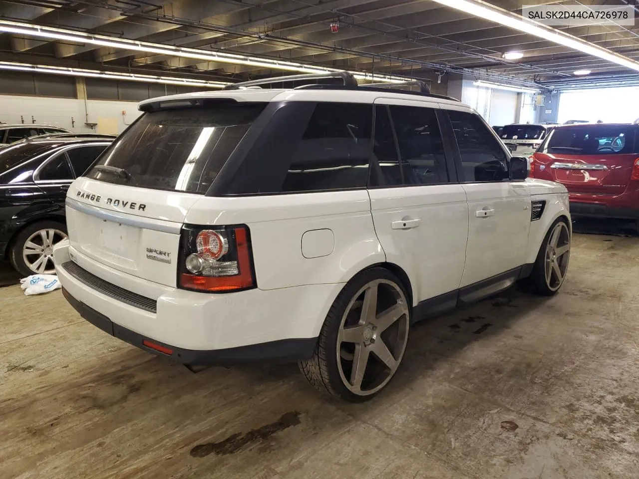 2012 Land Rover Range Rover Sport Hse Luxury VIN: SALSK2D44CA726978 Lot: 56573384