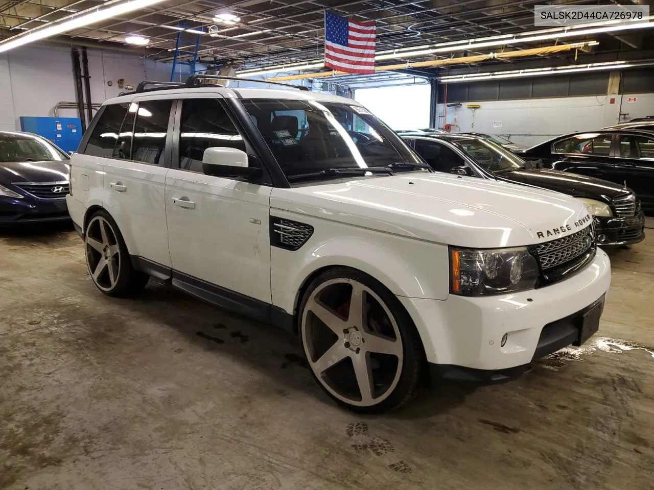 2012 Land Rover Range Rover Sport Hse Luxury VIN: SALSK2D44CA726978 Lot: 56573384