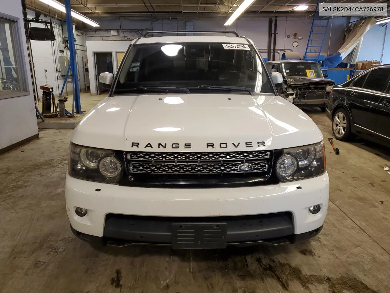 2012 Land Rover Range Rover Sport Hse Luxury VIN: SALSK2D44CA726978 Lot: 56573384