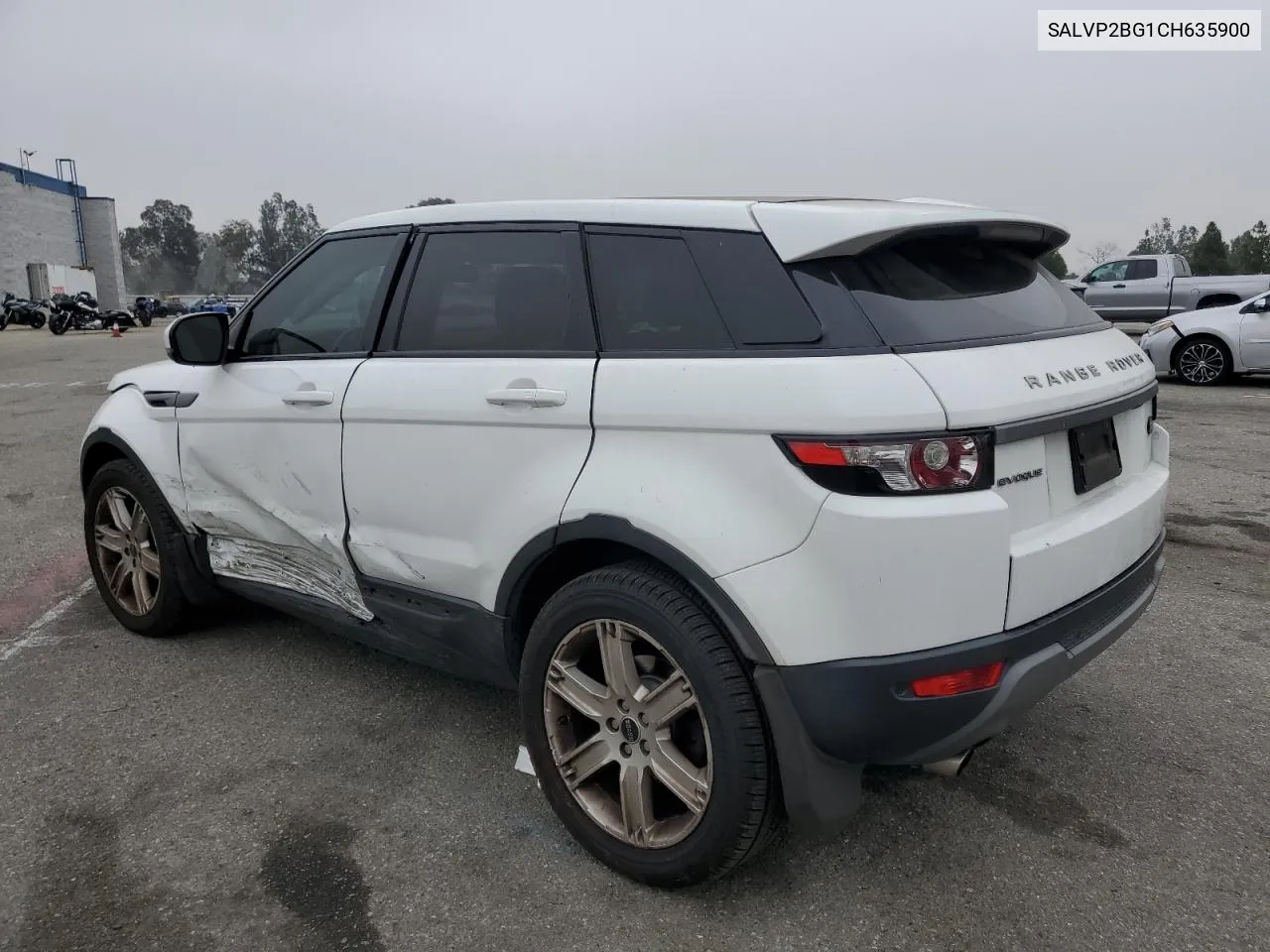 2012 Land Rover Range Rover Evoque Pure Plus VIN: SALVP2BG1CH635900 Lot: 56723464