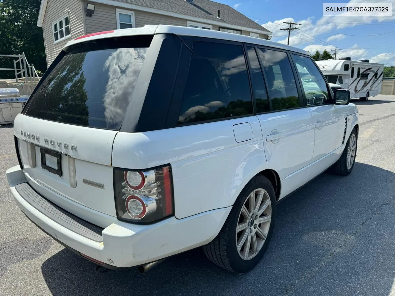 2012 Land Rover Range Rover Hse Luxury VIN: SALMF1E47CA377529 Lot: 57043564