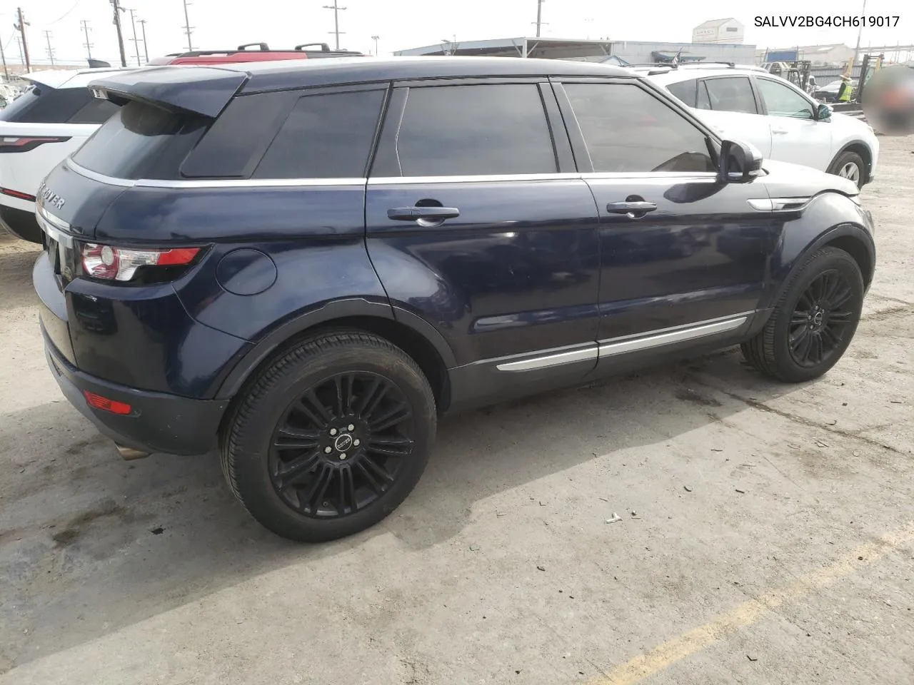 2012 Land Rover Range Rover Evoque Prestige Premiu VIN: SALVV2BG4CH619017 Lot: 57934414