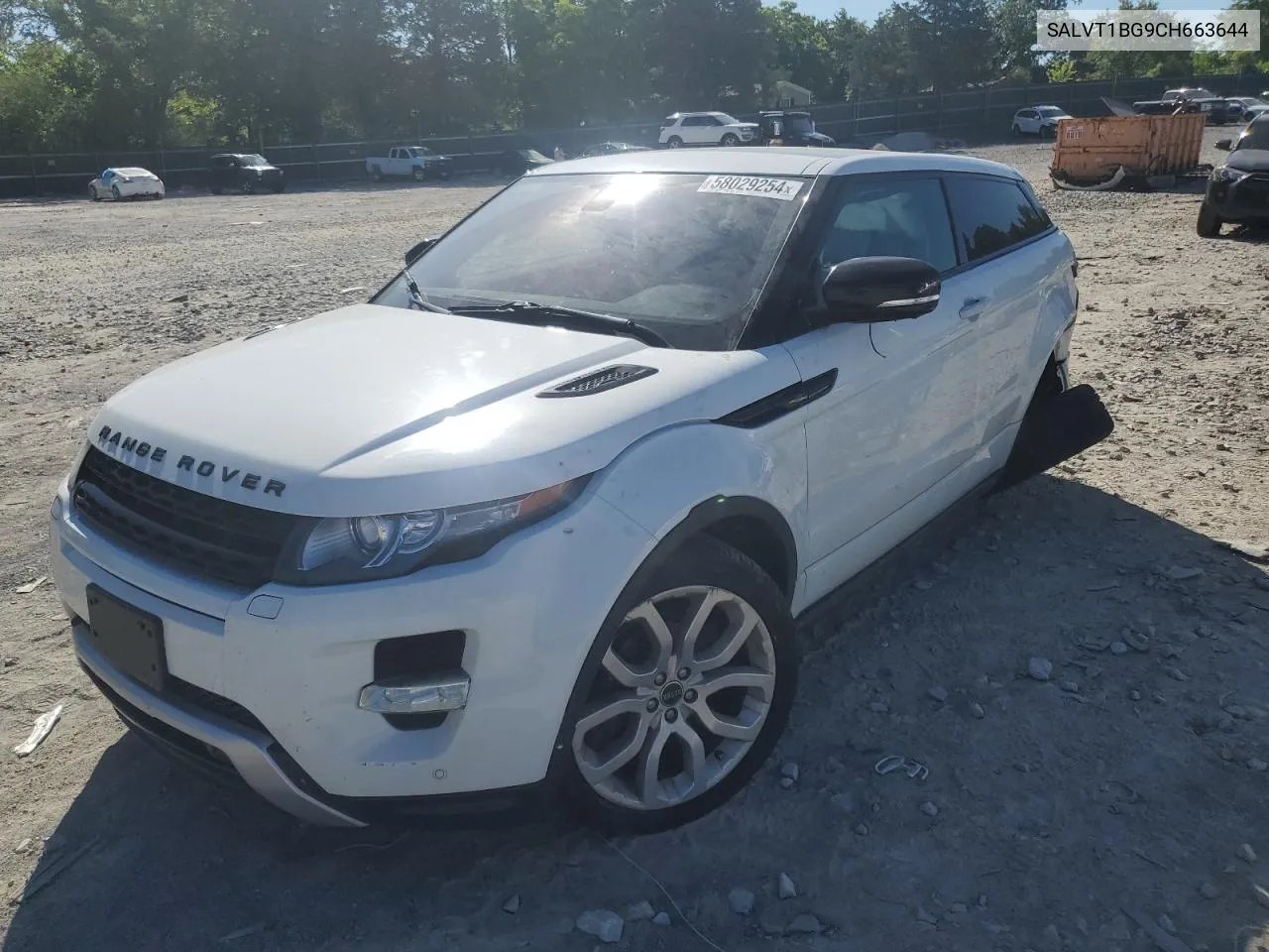 SALVT1BG9CH663644 2012 Land Rover Range Rover Evoque Dynamic Premium