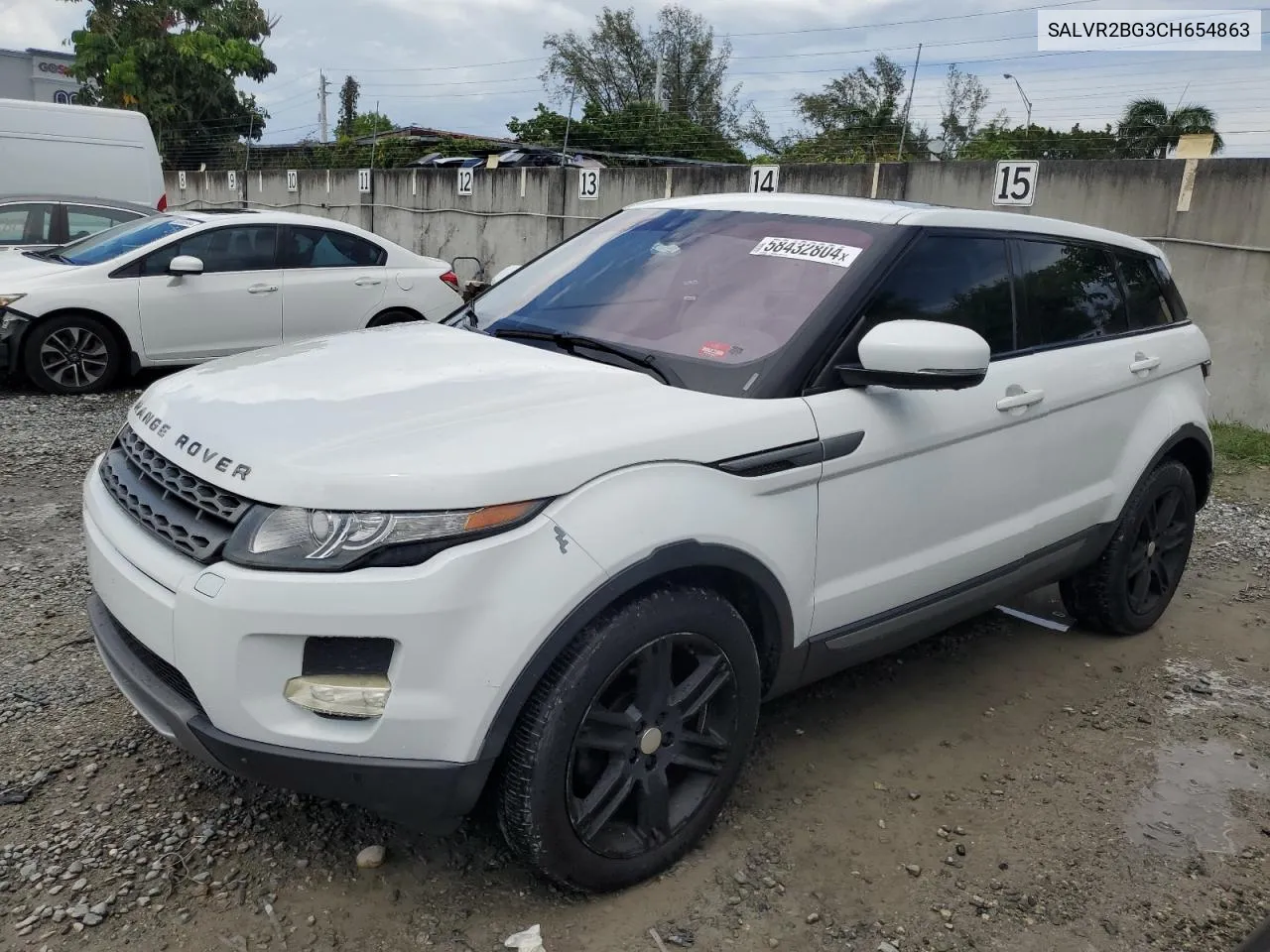 SALVR2BG3CH654863 2012 Land Rover Range Rover Evoque Pure Premium