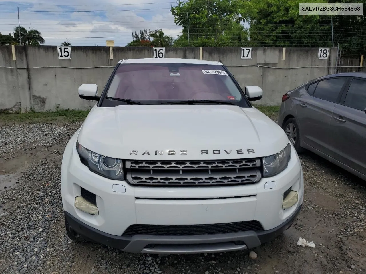 SALVR2BG3CH654863 2012 Land Rover Range Rover Evoque Pure Premium