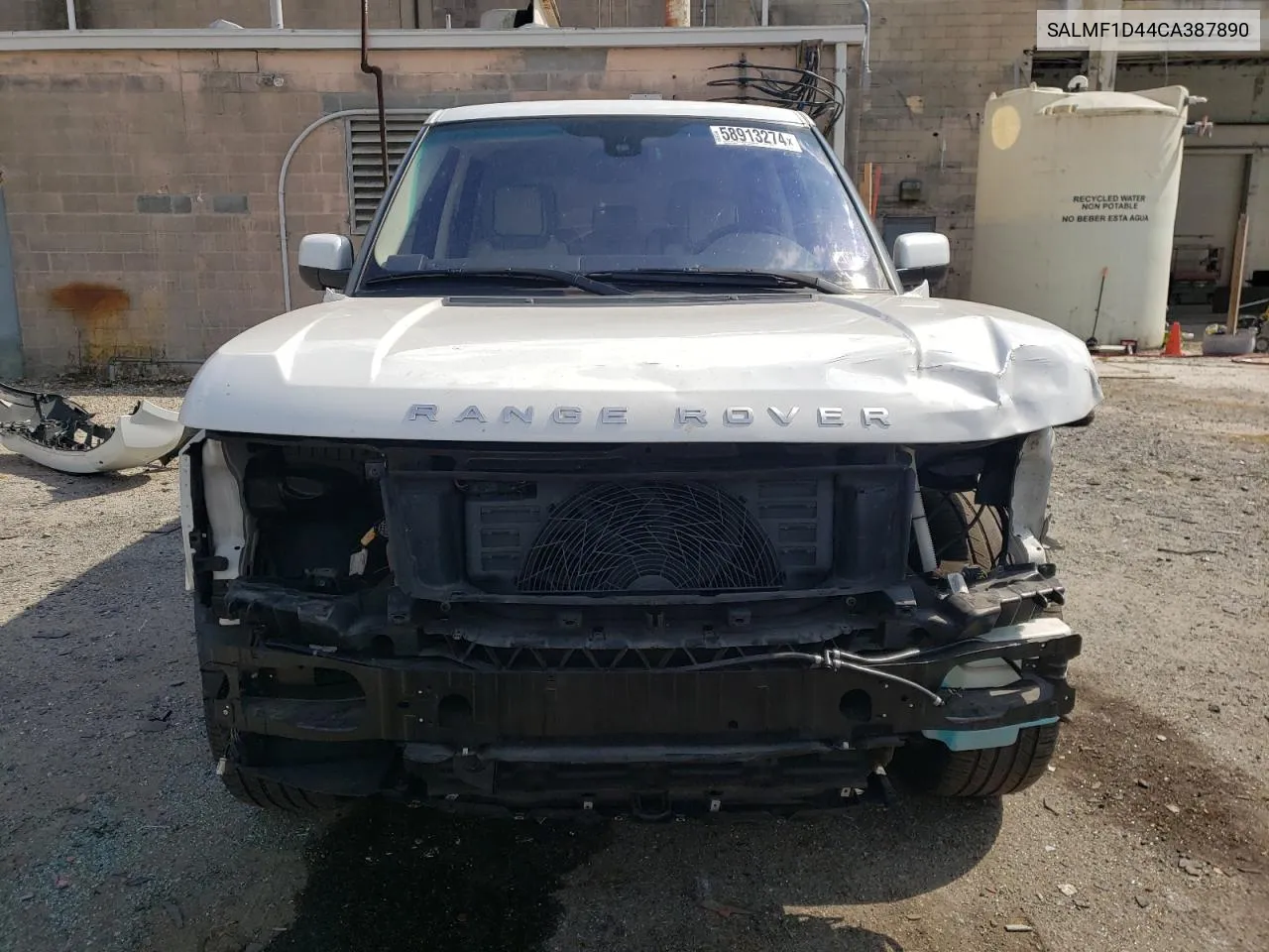 SALMF1D44CA387890 2012 Land Rover Range Rover Hse Luxury