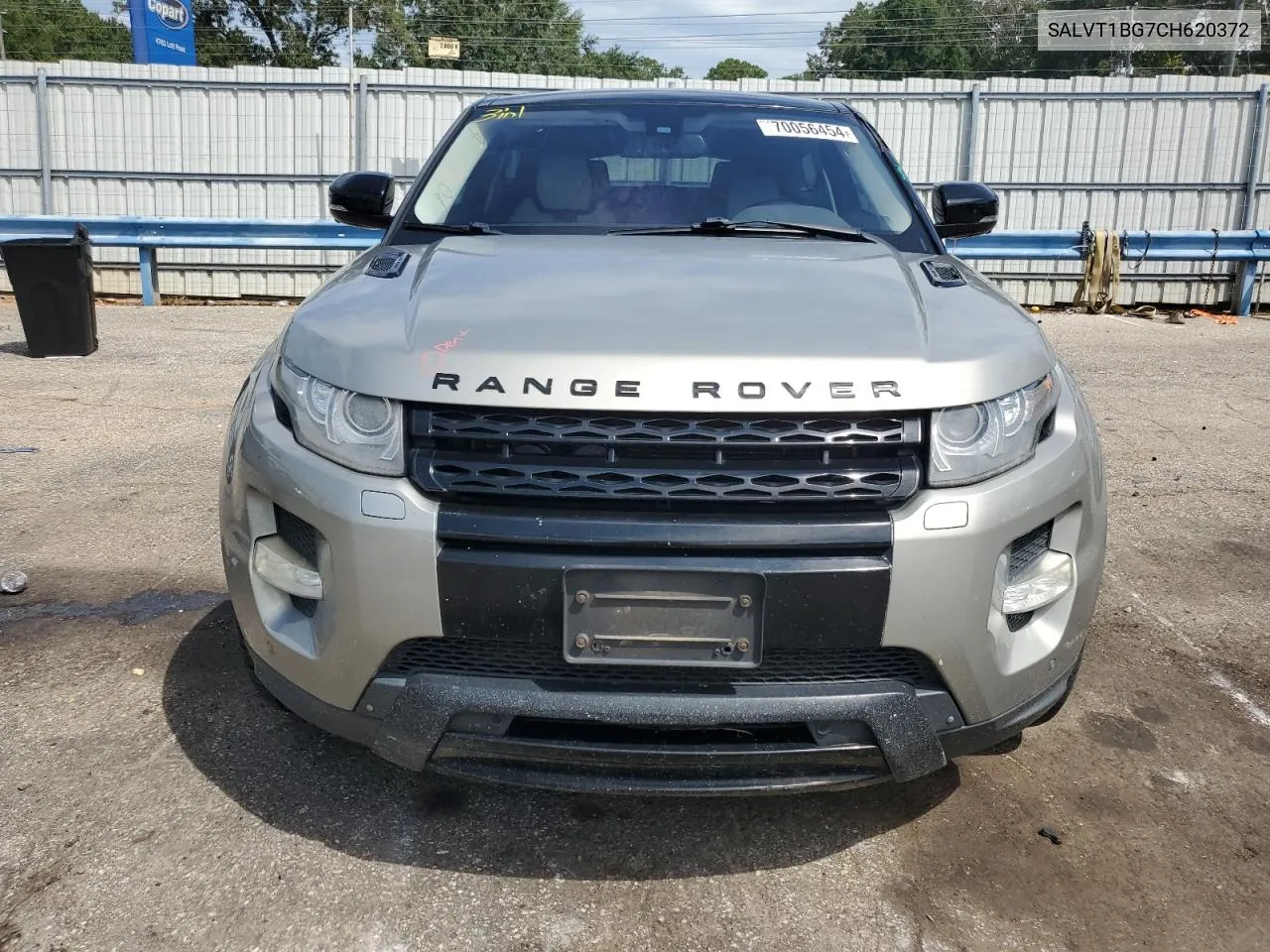 2012 Land Rover Range Rover Evoque Dynamic Premium VIN: SALVT1BG7CH620372 Lot: 70056454