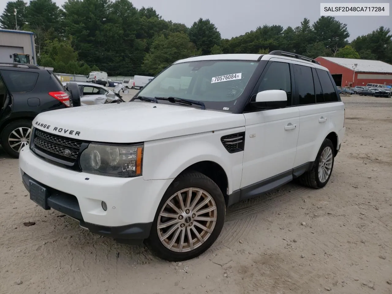 2012 Land Rover Range Rover Sport Hse VIN: SALSF2D48CA717284 Lot: 70576084