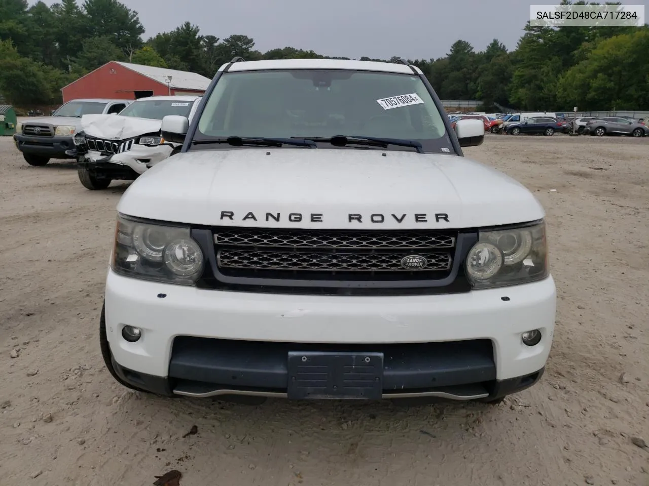 2012 Land Rover Range Rover Sport Hse VIN: SALSF2D48CA717284 Lot: 70576084