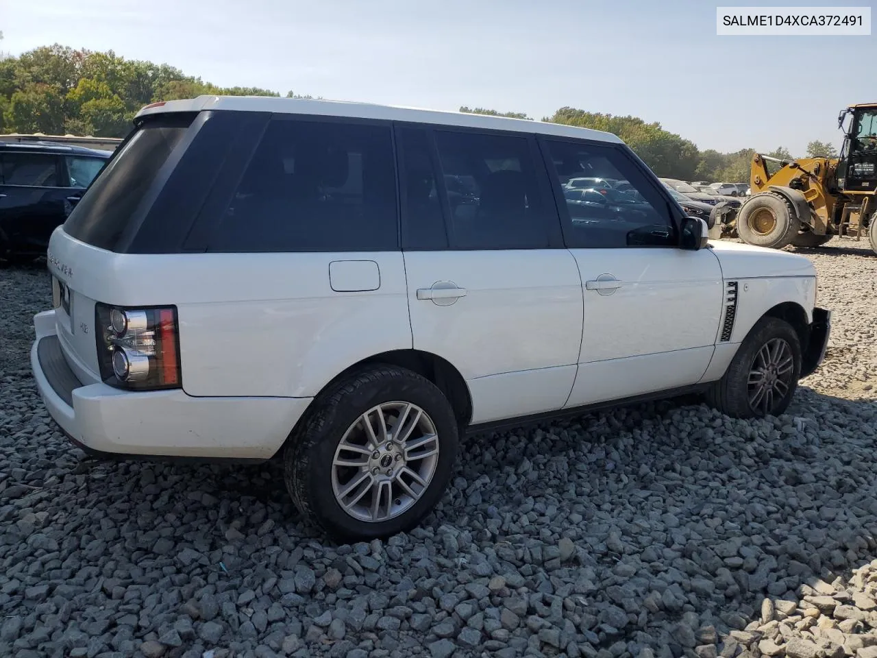 2012 Land Rover Range Rover Hse VIN: SALME1D4XCA372491 Lot: 71029374