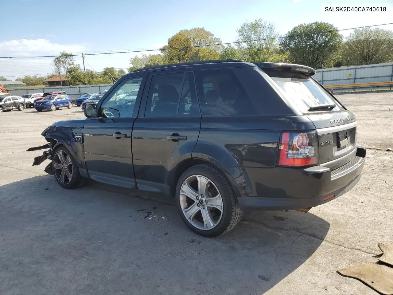 2012 Land Rover Range Rover Sport Hse Luxury VIN: SALSK2D40CA740618 Lot: 71296754