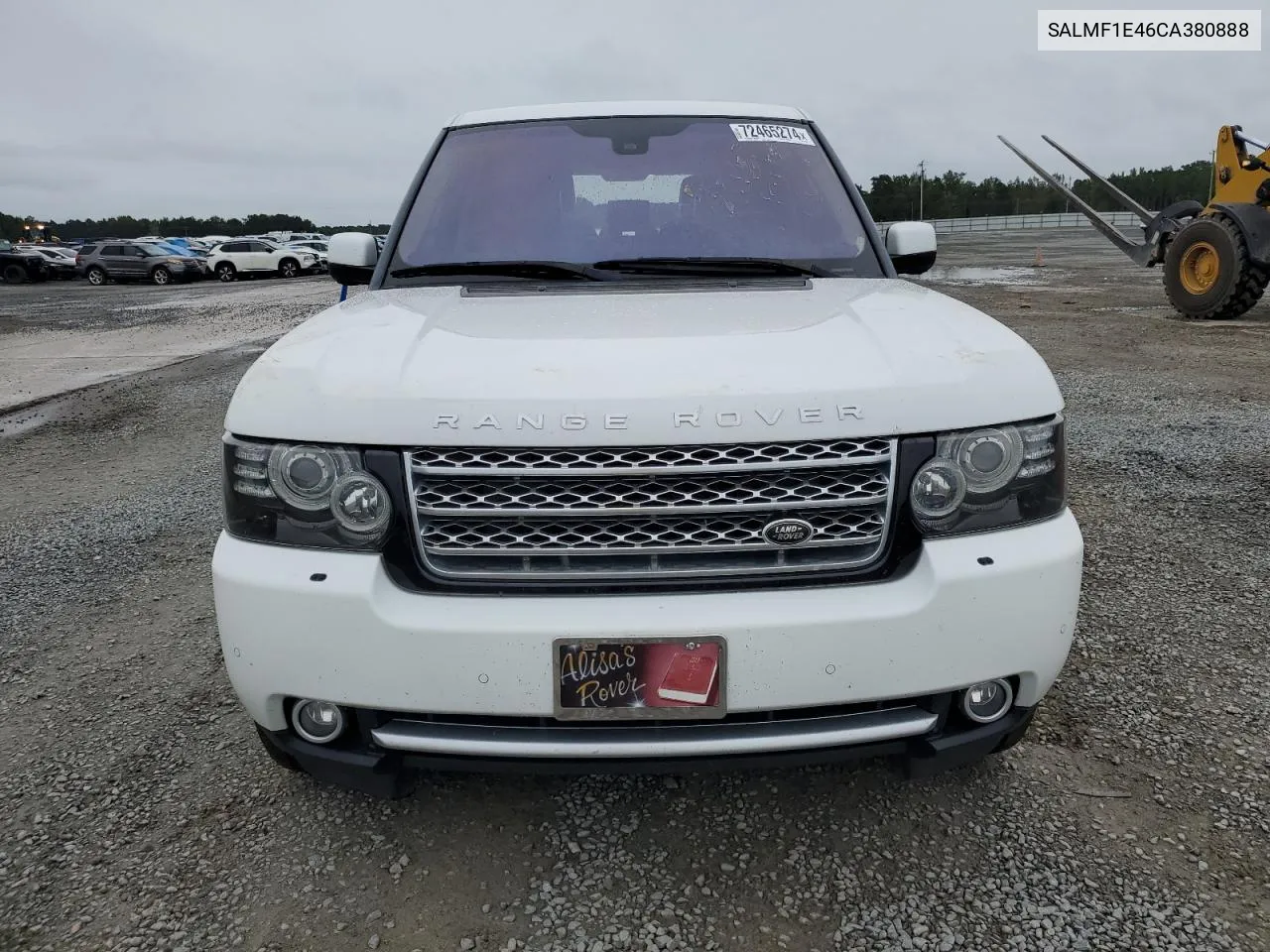 SALMF1E46CA380888 2012 Land Rover Range Rover Hse Luxury