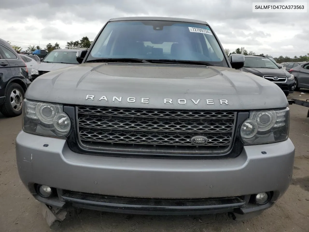 2012 Land Rover Range Rover Hse Luxury VIN: SALMF1D47CA373563 Lot: 72709734