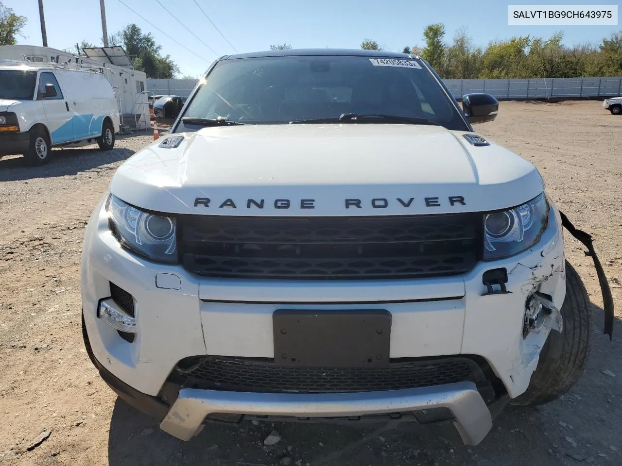 SALVT1BG9CH643975 2012 Land Rover Range Rover Evoque Dynamic Premium