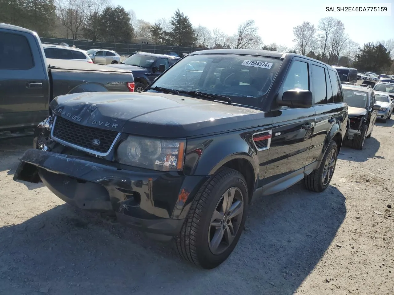 2013 Land Rover Range Rover Sport Sc VIN: SALSH2E46DA775159 Lot: 47594974