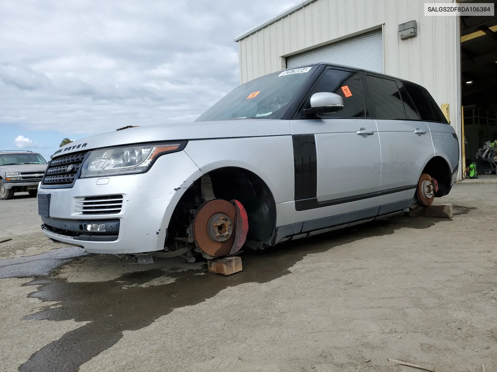 SALGS2DF8DA106384 2013 Land Rover Range Rover Hse