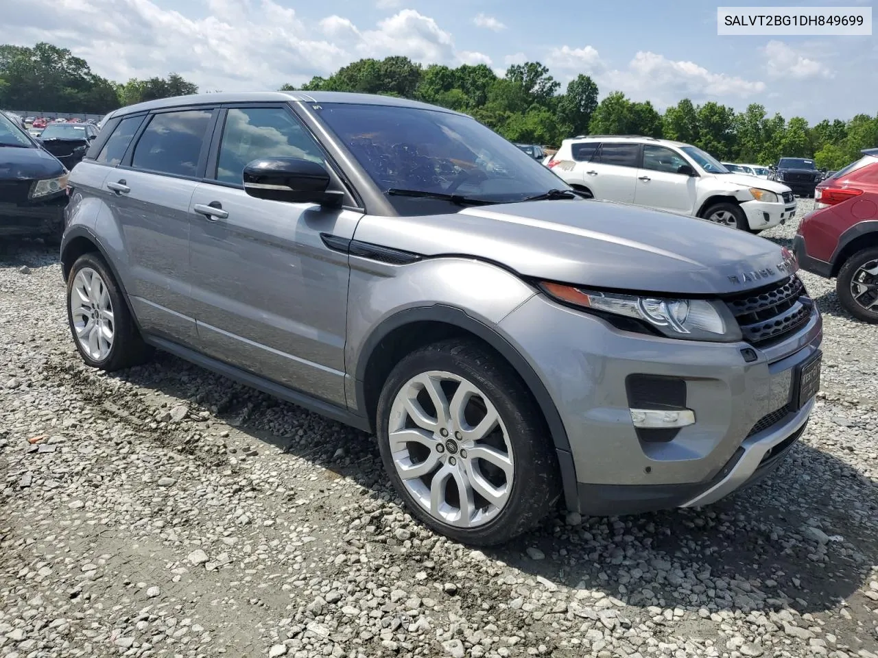 2013 Land Rover Range Rover Evoque Dynamic Premium VIN: SALVT2BG1DH849699 Lot: 53840354