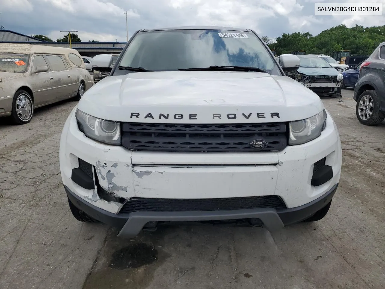 2013 Land Rover Range Rover Evoque Pure VIN: SALVN2BG4DH801284 Lot: 54321464