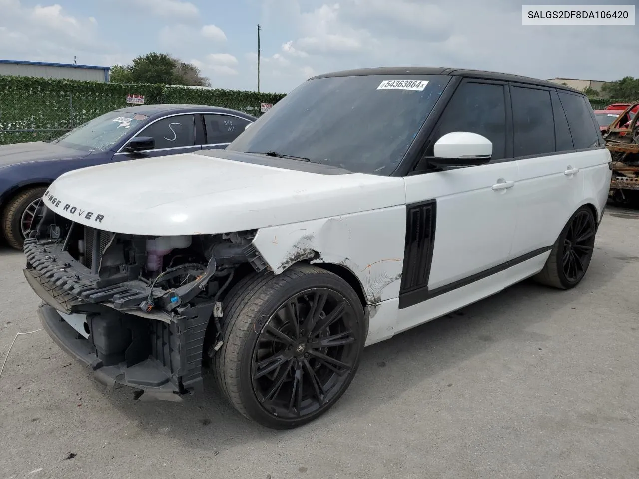 SALGS2DF8DA106420 2013 Land Rover Range Rover Hse