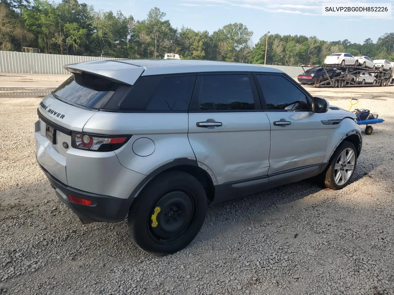 2013 Land Rover Range Rover Evoque Pure Plus VIN: SALVP2BG0DH852226 Lot: 54419684