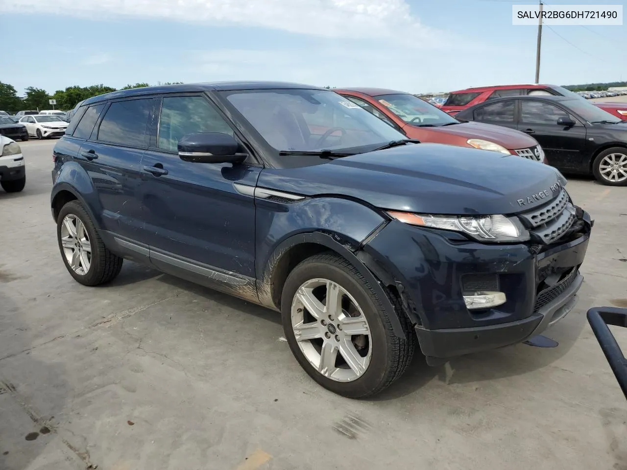 2013 Land Rover Range Rover Evoque Pure Premium VIN: SALVR2BG6DH721490 Lot: 54620744