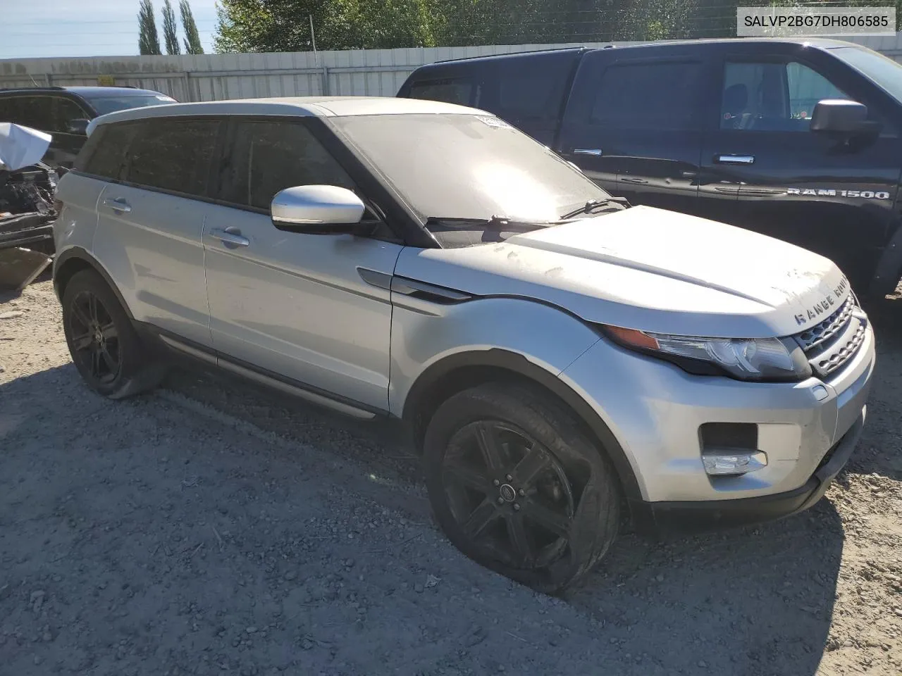 SALVP2BG7DH806585 2013 Land Rover Range Rover Evoque Pure Plus